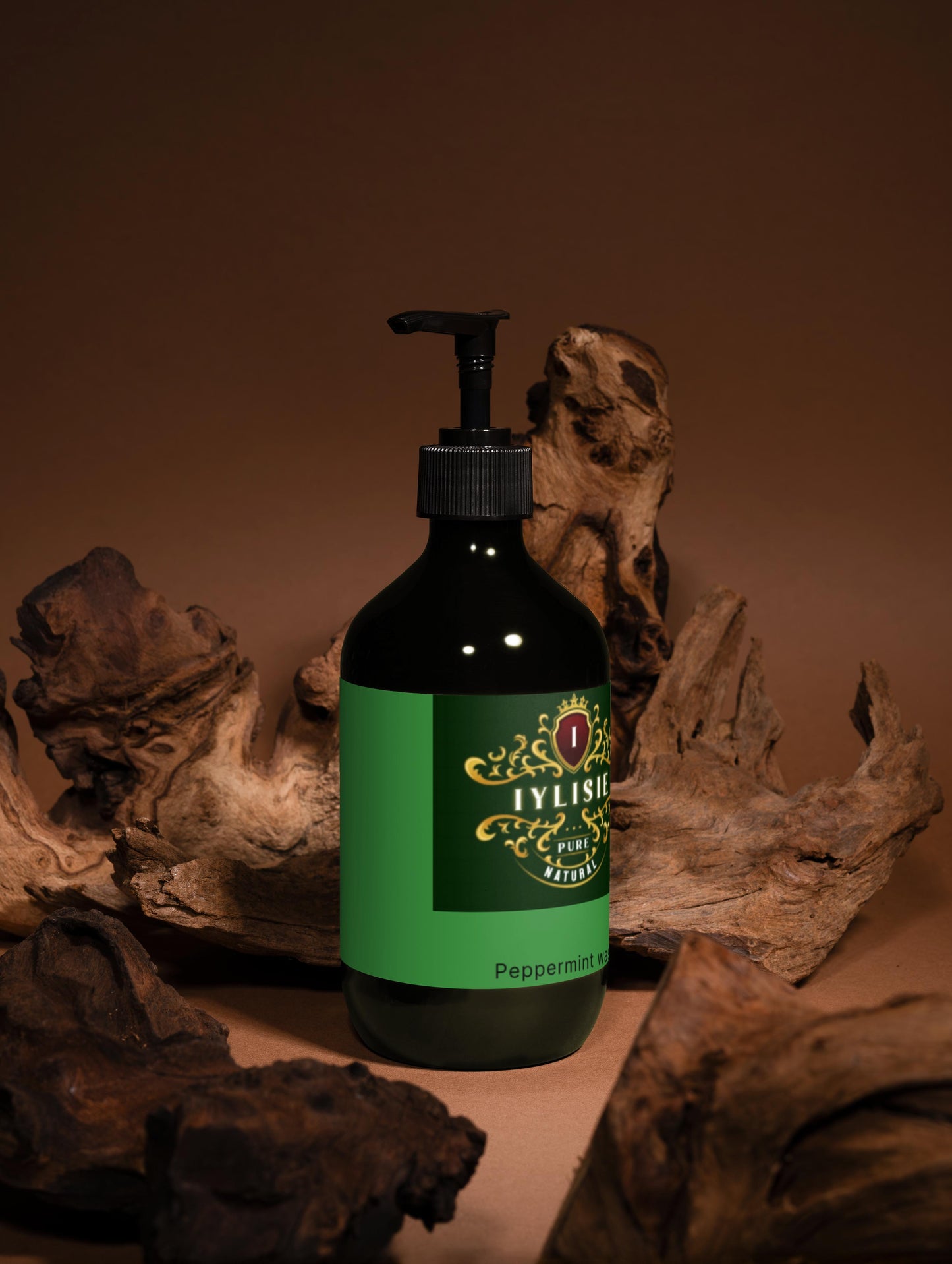 Pfefferminz & dunkles Zedernholz Duschgel