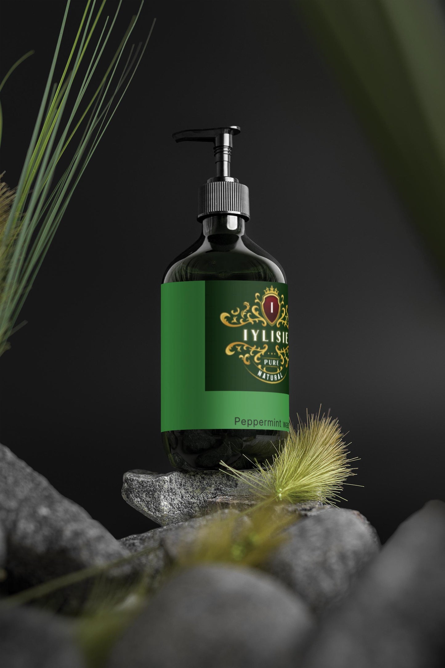 Pfefferminz &amp; dunkles Zedernholz Duschgel